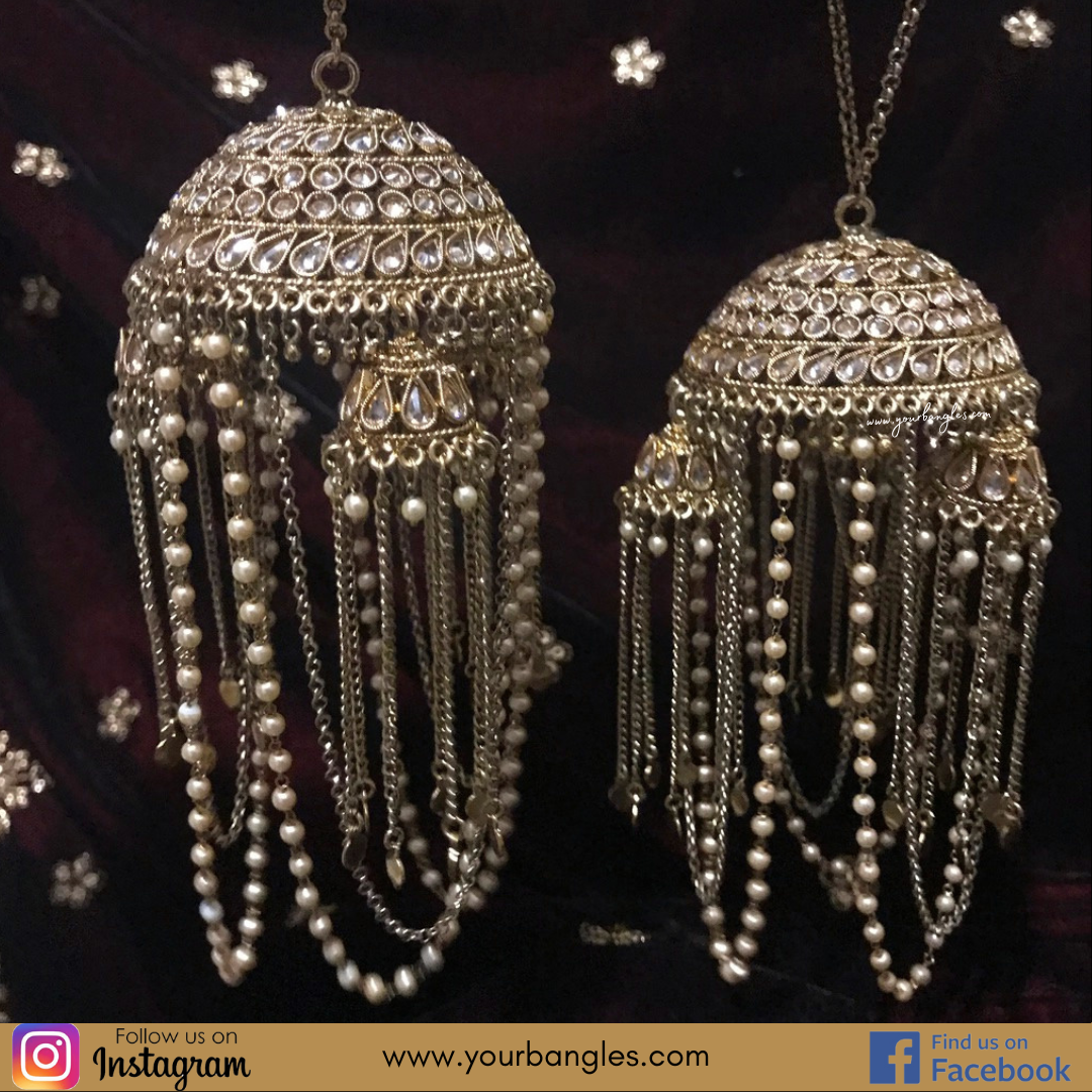 KHUSHI Antique Gold Kaleere
