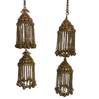 PARI  Mini Golden Jhoomer Kaleere - 2 Tier